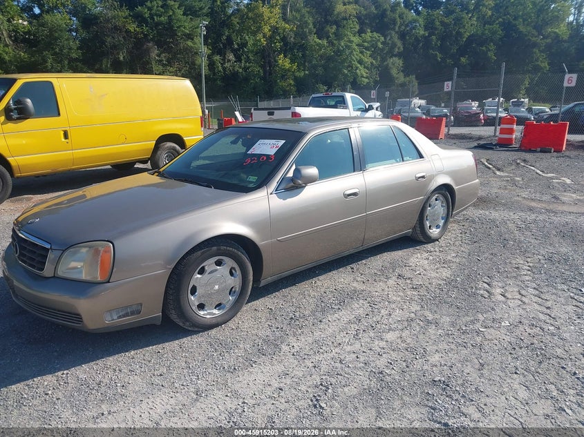 2001 CADILLAC DEVILLE auction photo 2