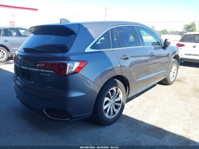 ACURA RDX 2018 VIN 5J8TB4H36JL008425