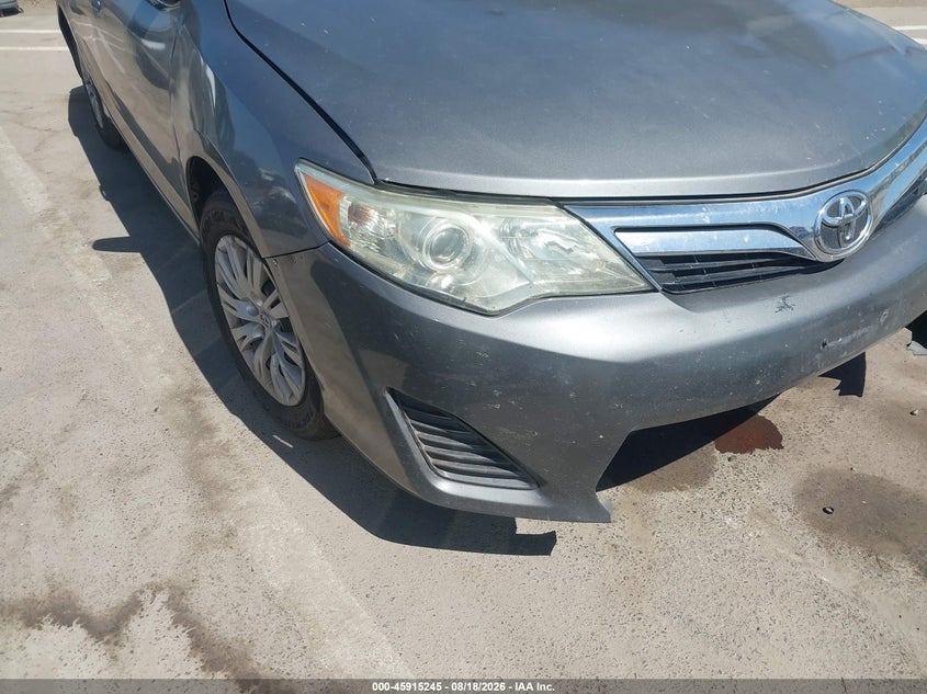 2012 TOYOTA CAMRY SEDAN 2.5L I-4 DOHC, VVT, 173HP