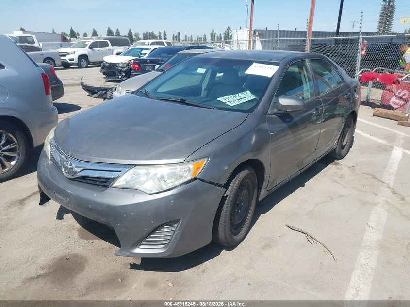 2012 TOYOTA CAMRY SEDAN 2.5L I-4 DOHC, VVT, 173HP