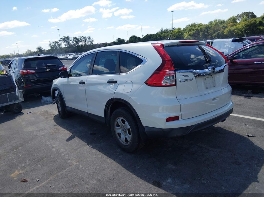 2016 HONDA CR-V auction photo 3