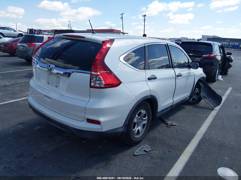 2016 HONDA CR-V auction photo 4