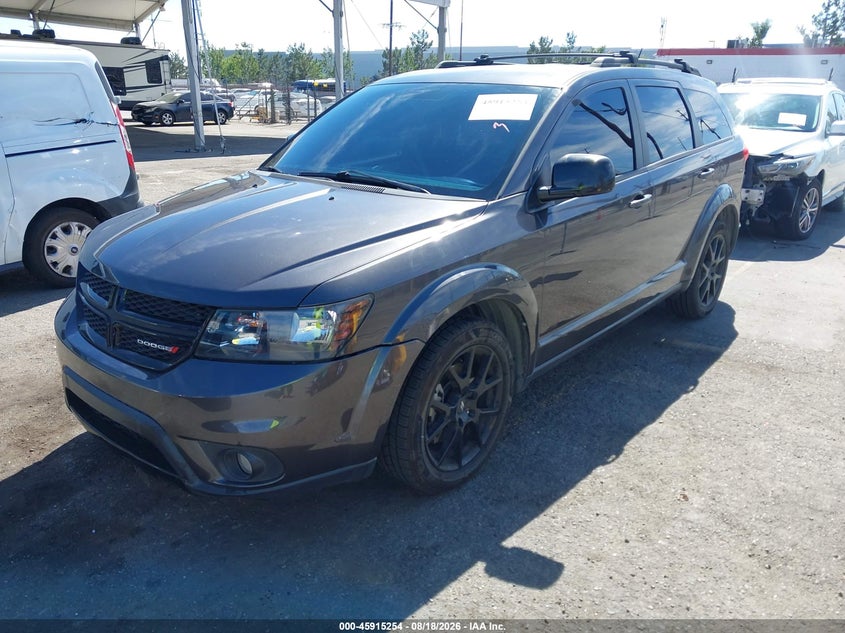 2018 Dodge Journey, Перёд и зад, IAAI, VIN 3C4PDCBB5JT183130 — фото 2