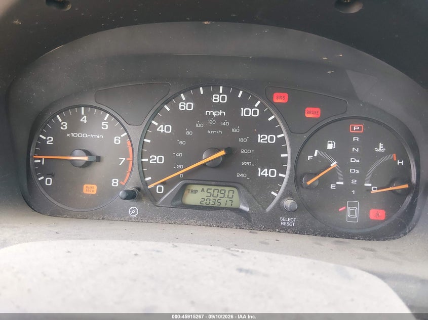 2000 HONDA ACCORD auction photo 7