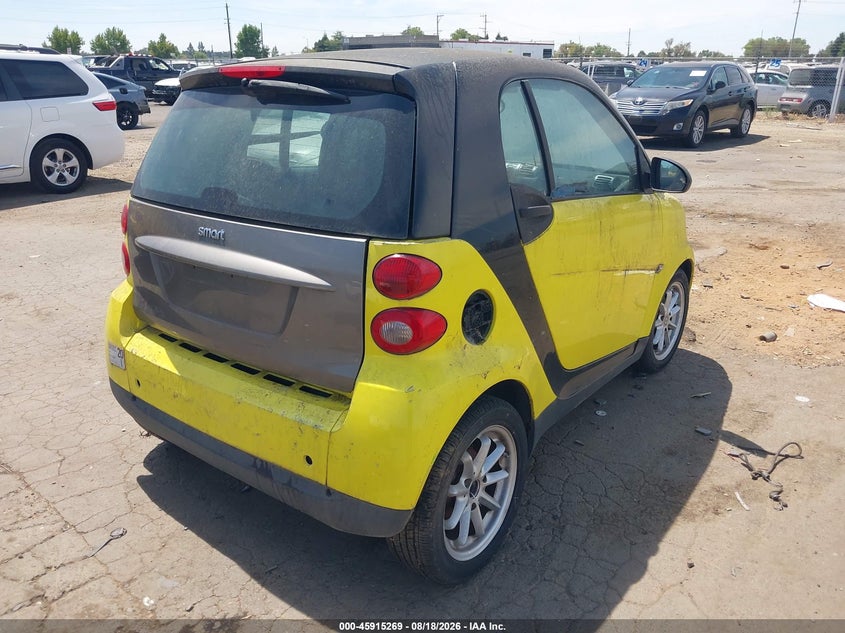 2008 SMART FORTWO auction photo 4