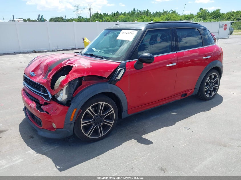 MINI COUNTRYMAN 2016 VIN WMWZC3C58GWT08304