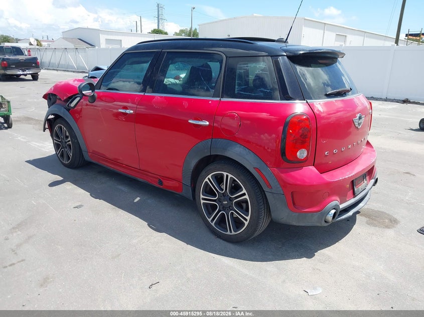 MINI COUNTRYMAN 2016 VIN WMWZC3C58GWT08304