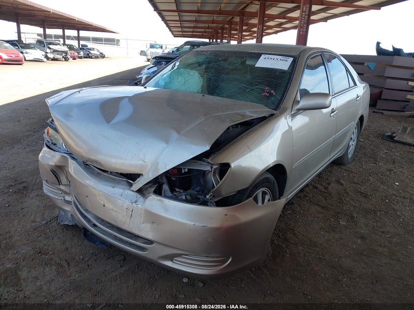 2002 Toyota Camry, Front End, IAAI, VIN 4T1BE32K92U623845 — photo 2