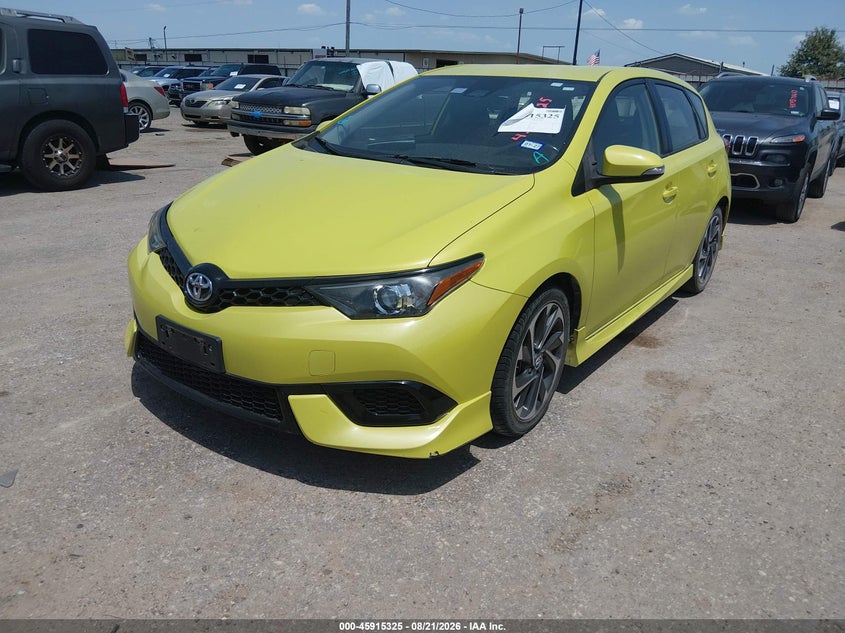 2018 TOYOTA COROLLA IM auction photo 2