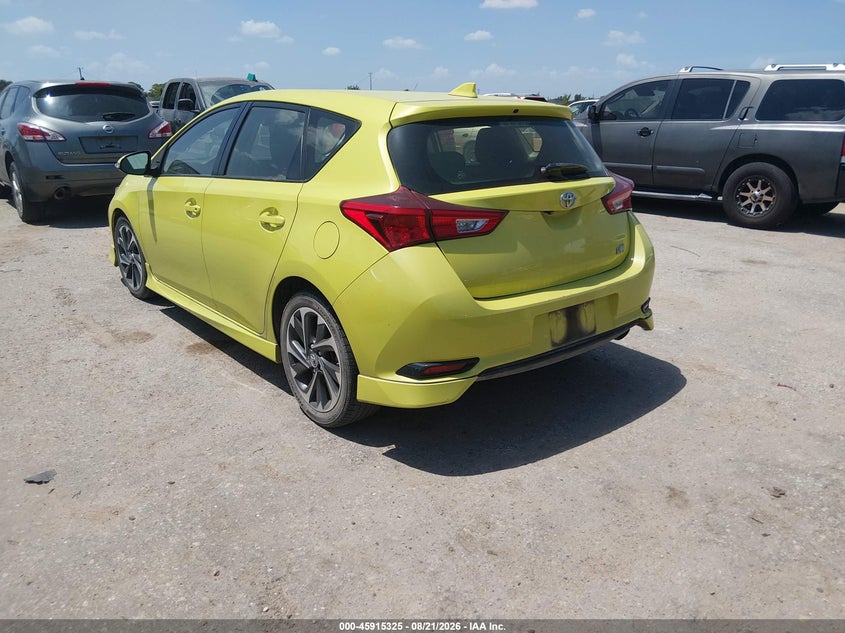 2018 TOYOTA COROLLA IM auction photo 3