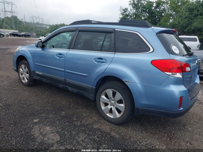 2012 SUBARU OUTBACK auction photo 3