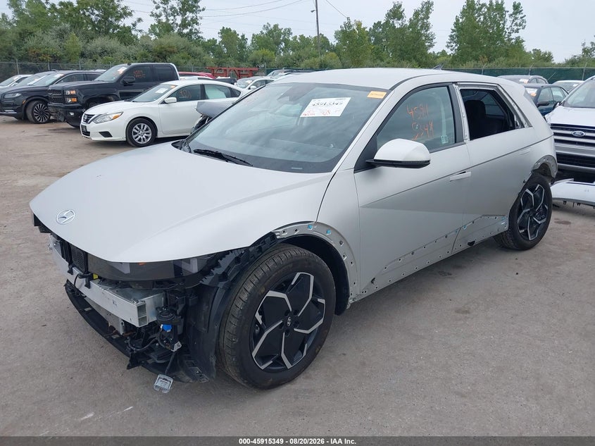 2024 Hyundai Ioniq 5 Sel, Front & Rear, IAAI, VIN KM8KNDDF7RU286978 — photo 2