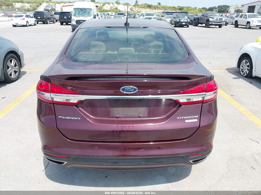 2017 FORD FUSION SEDAN 2.0L I-4 DI, DOHC, VVT, TURBO, 231HP