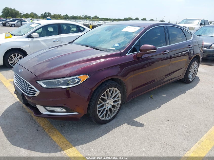 2017 FORD FUSION SEDAN 2.0L I-4 DI, DOHC, VVT, TURBO, 231HP