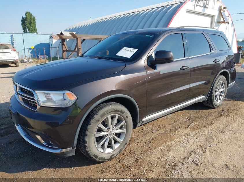 Vin: 1c4rdhag8hc600703, lot: 46414432, dodge durango sxt rwd 20172
