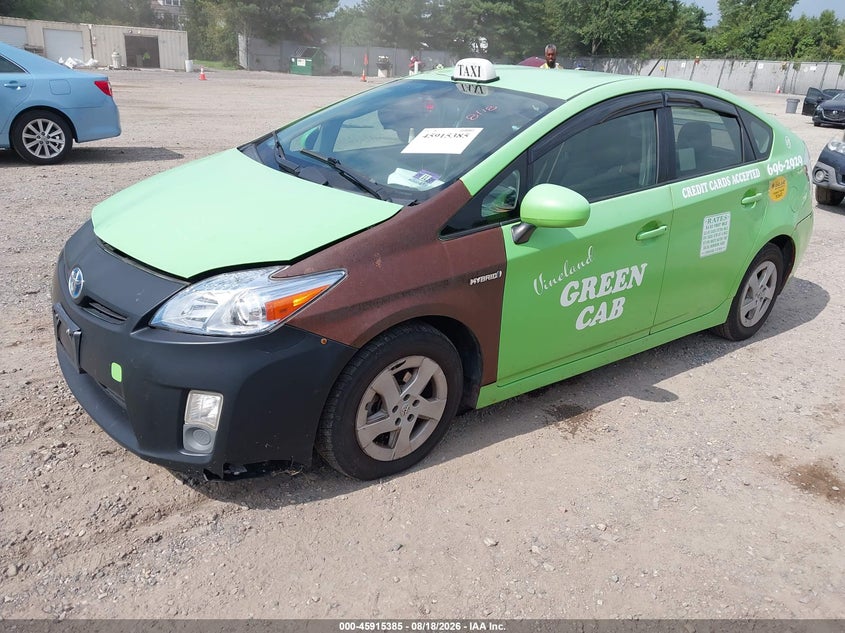 2011 Toyota Prius, Normal Wear & Tear, IAAI, VIN JTDKN3DU1B1379371 — photo 2