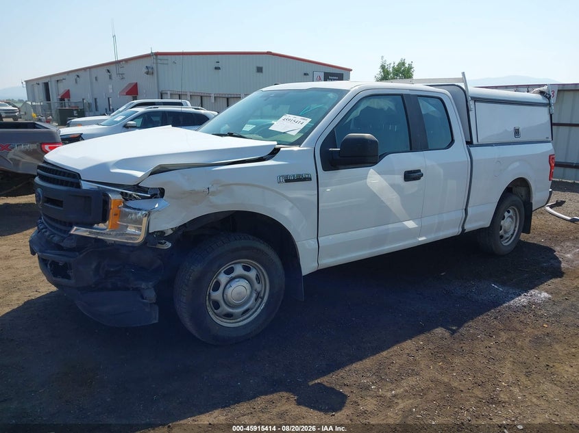 2019 Ford F-150, Удар спереду, IAAI, VIN 1FTEX1CB4KKC53639 — фото 2