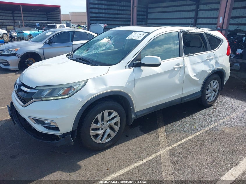 2016 Honda CR-V, Storm Damage, IAAI, VIN 5J6RM4H58GL115693 — photo 2