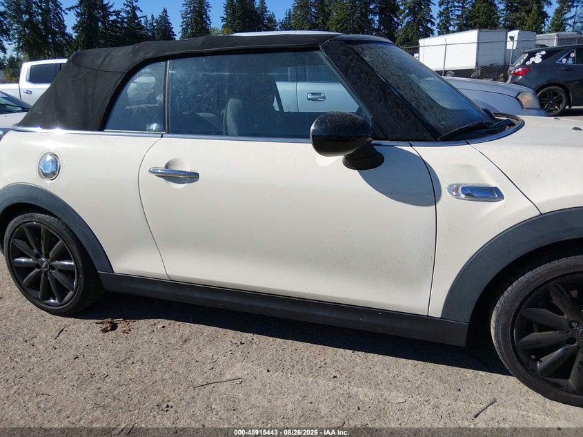 MINI CONVERTIBLE 2017 VIN WMWWG9C34H3C81715