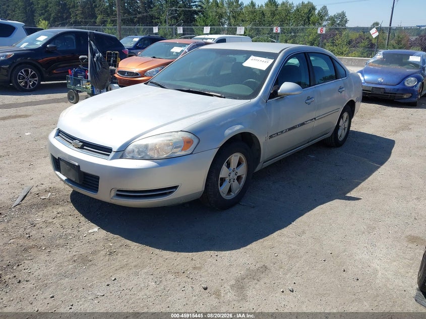 2008 Chevrolet Impala, Обычный износ, IAAI, VIN 2G1WT58NX89118436 — фото 2