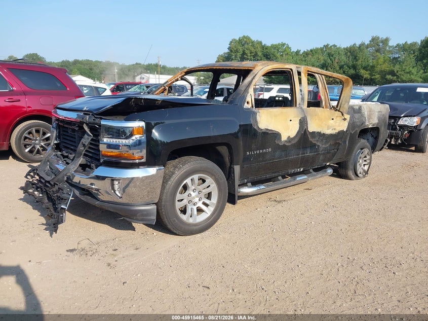 2019 Chevrolet Silverado, Total Burn, IAAI, VIN 2GCVKPEC0K1127835 — photo 2