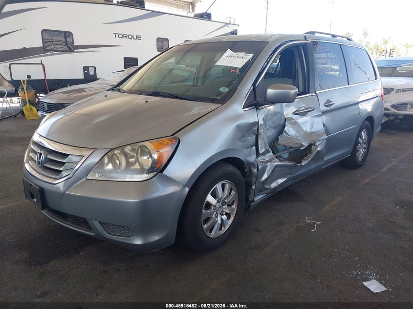 2010 Honda Odyssey, Обидва боки, IAAI, VIN 5FNRL3H46AB001017 — фото 2