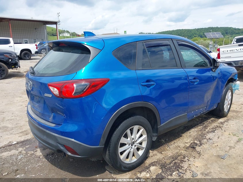 Vin: jm3ke4be4e0369890, lot: 46414582, mazda cx-5 sport 20144