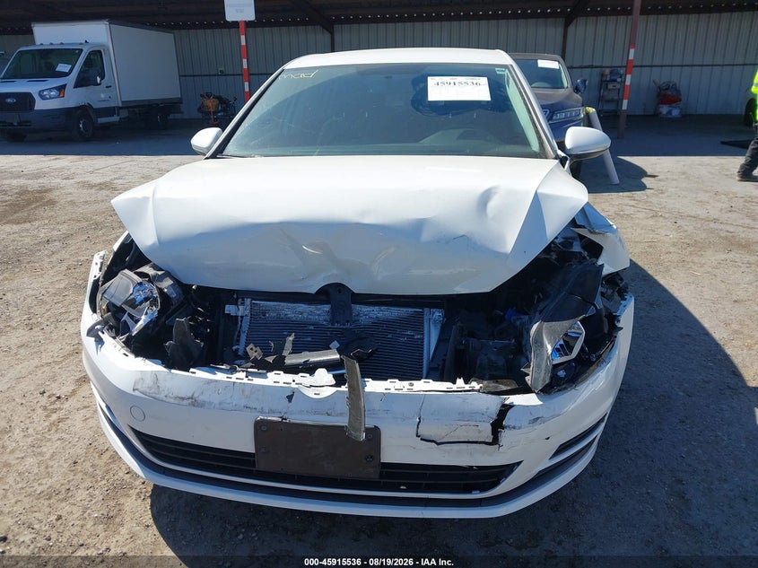 VOLKSWAGEN GOLF 2016 VIN 3VW117AUXGM066507