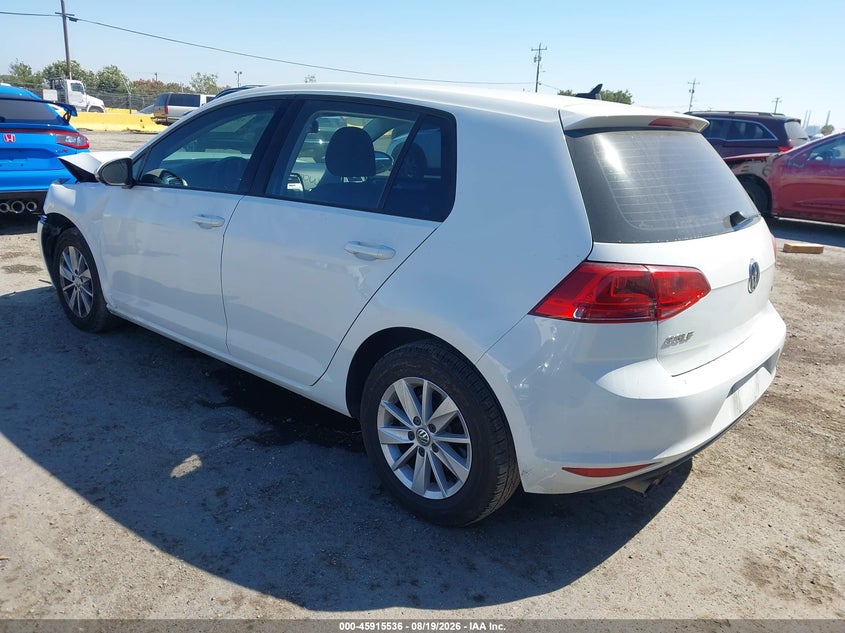 2016 VOLKSWAGEN GOLF auction photo 3