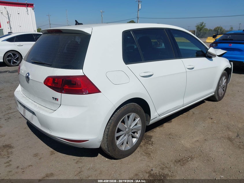 2016 VOLKSWAGEN GOLF auction photo 4