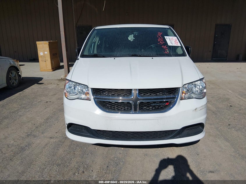 DODGE GRAND CARAVAN 2016 VIN 2C4RDGBG0GR341445