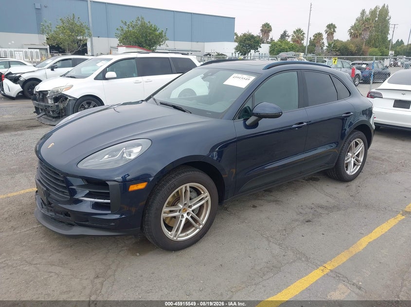 PORSCHE MACAN 2019 VIN WP1AB2A53KLB34327