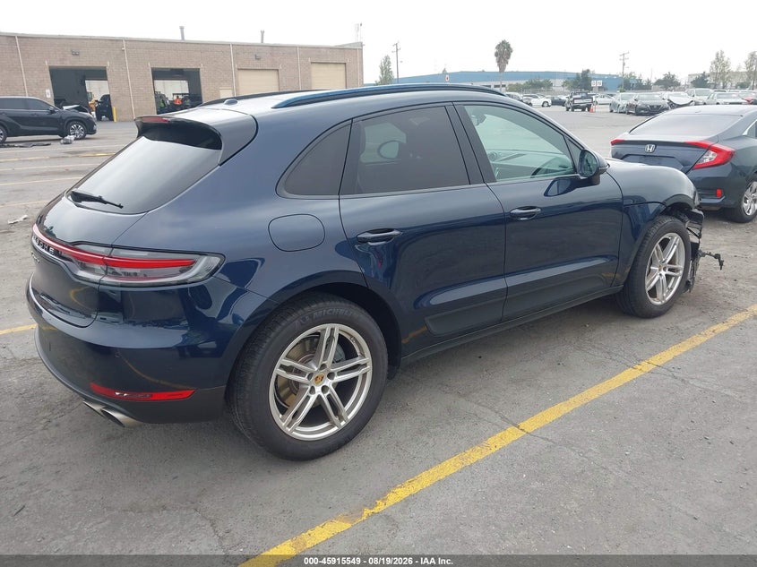 PORSCHE MACAN 2019 VIN WP1AB2A53KLB34327