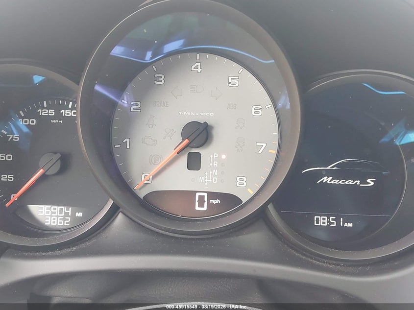 PORSCHE MACAN 2019 VIN WP1AB2A53KLB34327
