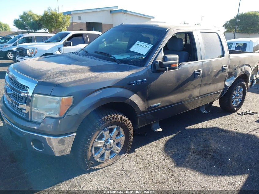 2013 Ford F-150 Xlt, Левый зад, IAAI, VIN 1FTFW1CT3DKG52061 — фото 2