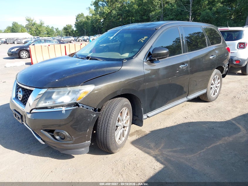 2015 NISSAN PATHFINDER SPORT UTILITY VEHICLE 3.5L V-6 DOHC, VVT, 260HP
