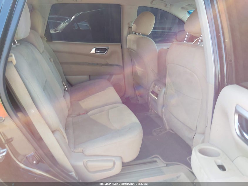 2015 NISSAN PATHFINDER SPORT UTILITY VEHICLE 3.5L V-6 DOHC, VVT, 260HP