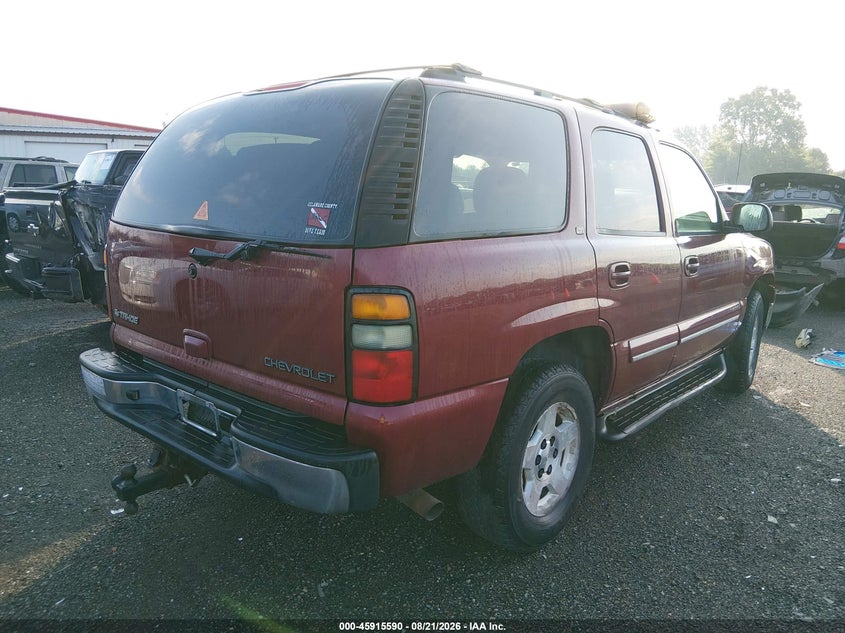 2004 CHEVROLET TAHOE auction photo 4