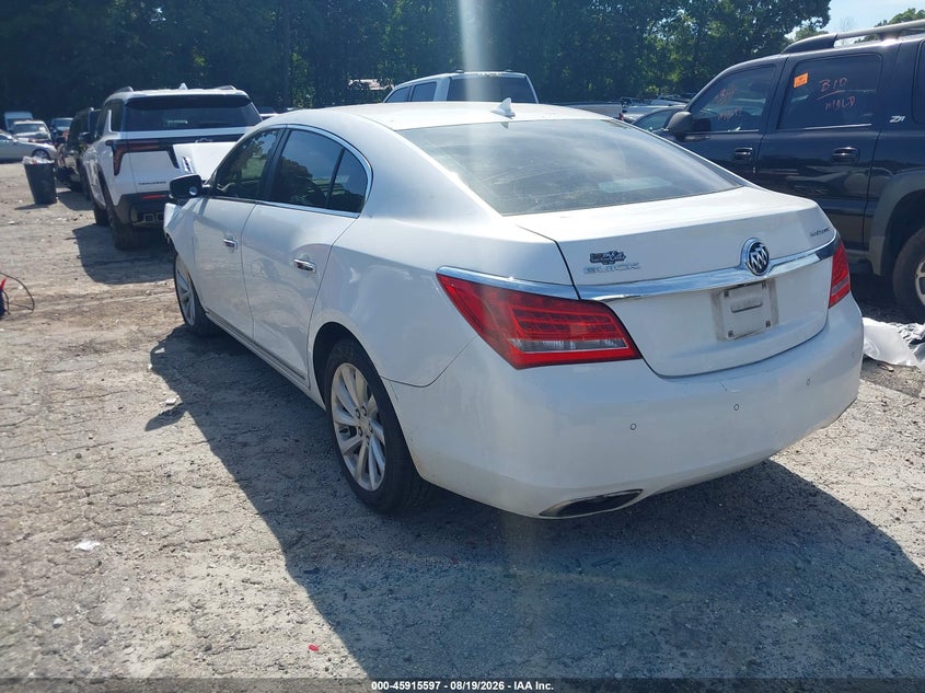 BUICK LACROSSE 2014 VIN 1G4GB5G32EF232315