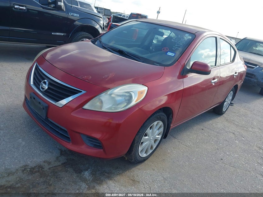 2014 Nissan Versa, Звичайний знос, IAAI, VIN 3N1CN7AP9EL818164 — фото 2