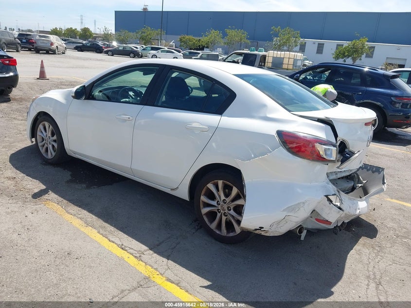 2011 MAZDA 3 SEDAN 2.5L I-4 DOHC, VVT, 167HP