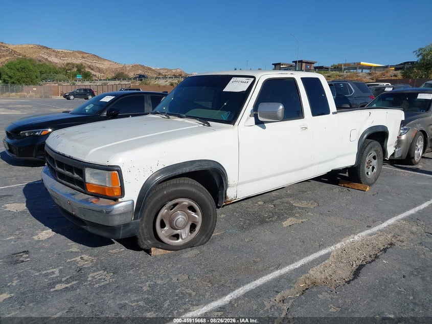 1994 Dodge Dakota, Rear, IAAI, VIN 1B7GL23X6RS637597 — photo 2