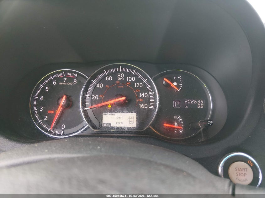 NISSAN MAXIMA 2013 VIN 1N4AA5AP4DC805391