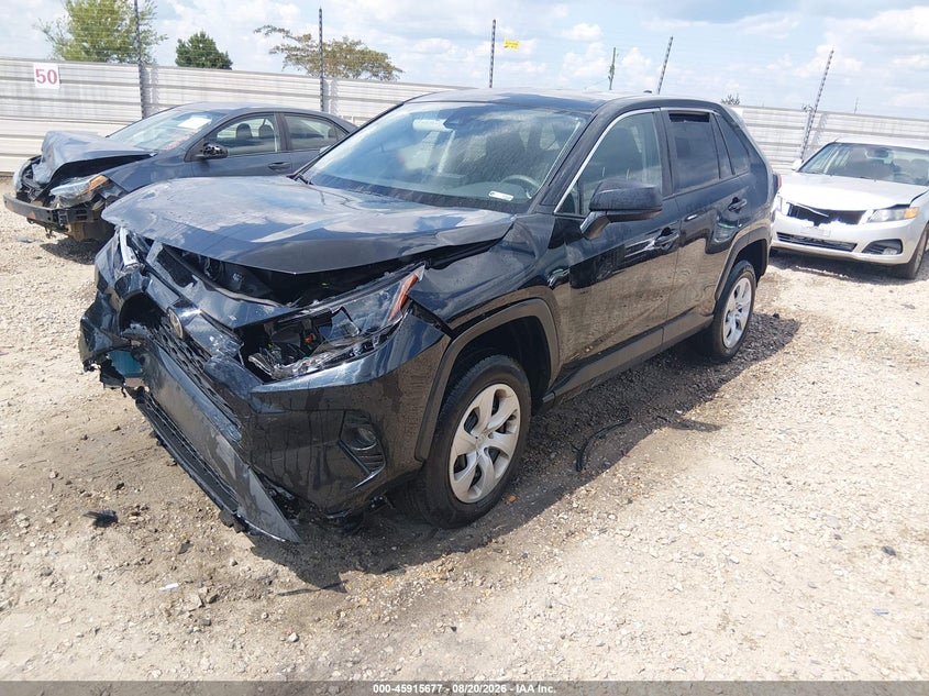 Vin: 2t3h1rfv6sc336999, lot: 46414745, toyota rav4 le 20252