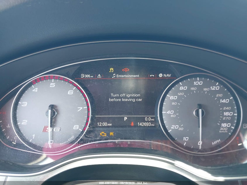 2013 AUDI S6 auction photo 7