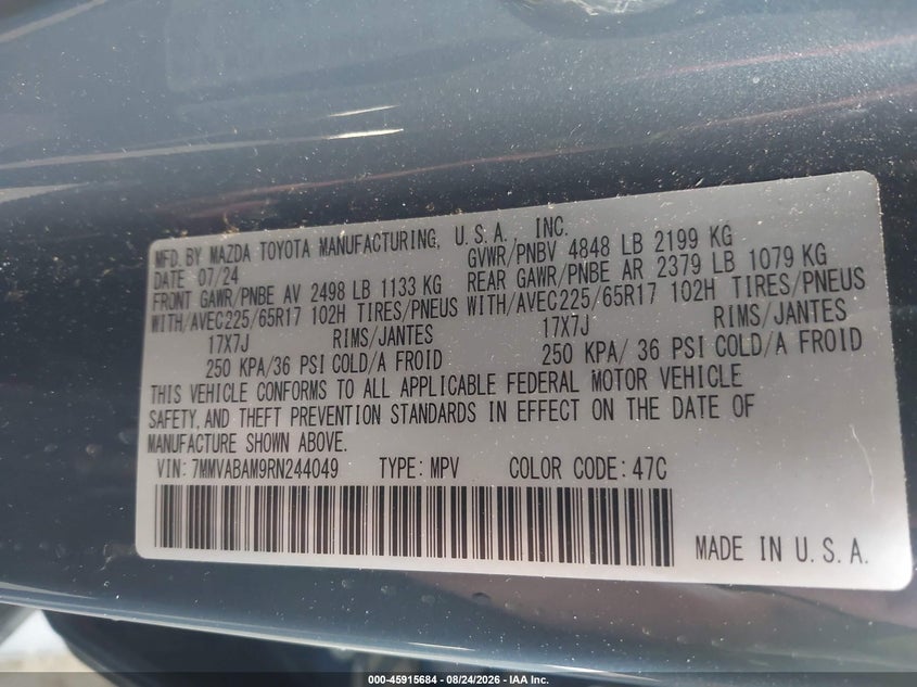 2024 MAZDA CX-50 2.5 S SELECT · Фото 9