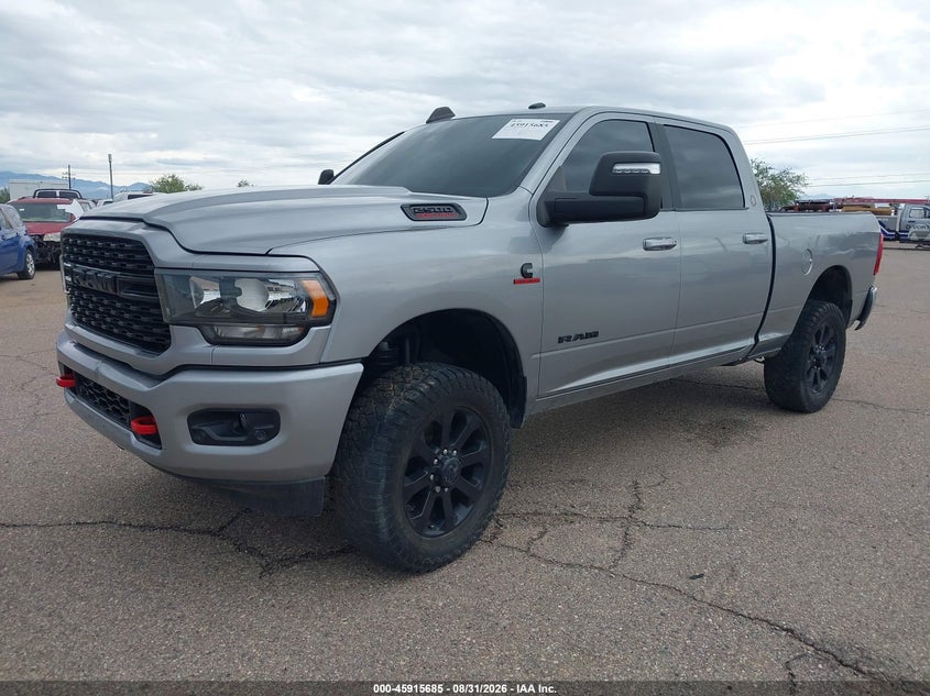 2024 RAM 2500, Theft Recovery, IAAI, VIN 3C6UR5DL8RG212900 — photo 2