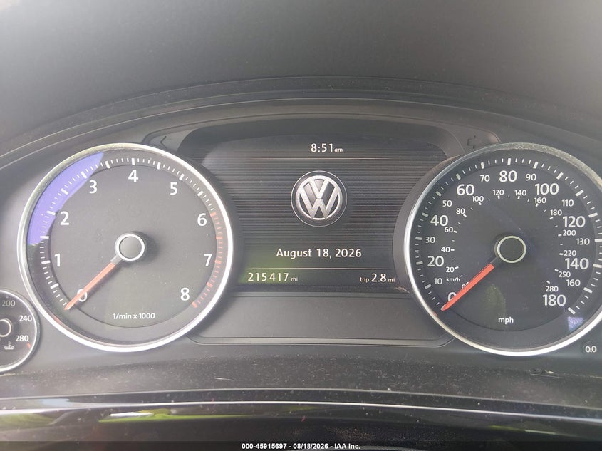 2013 VOLKSWAGEN TOUAREG auction photo 7