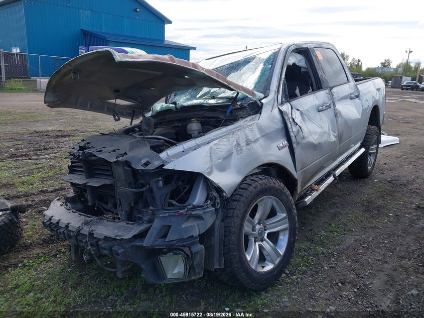 2014 RAM 1500, All Over, IAAI, VIN 1C6RR7MT9ES161413 — photo 2