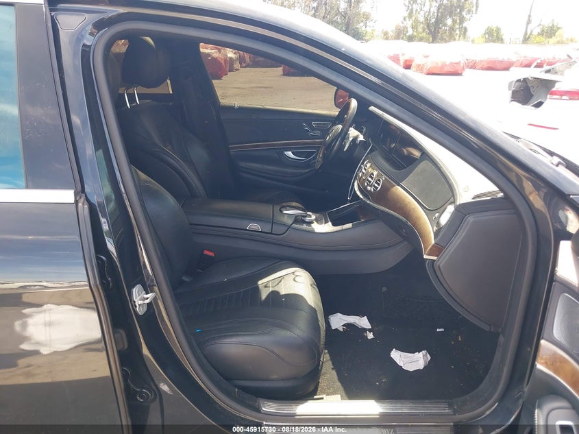 2015 MERCEDES-BENZ S 550 auction photo 5